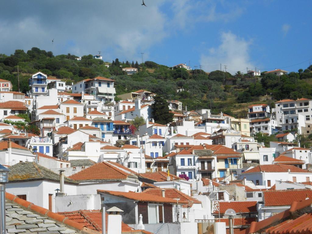 Aggela Guesthouse Σκόπελος Δωμάτιο φωτογραφία